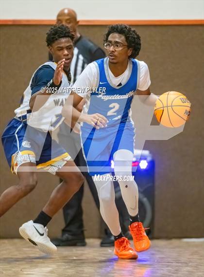 Thumbnail 2 in Wayne Preparatory Academy vs. Fayetteville Christian (Veterans Showcase 2025) photogallery.