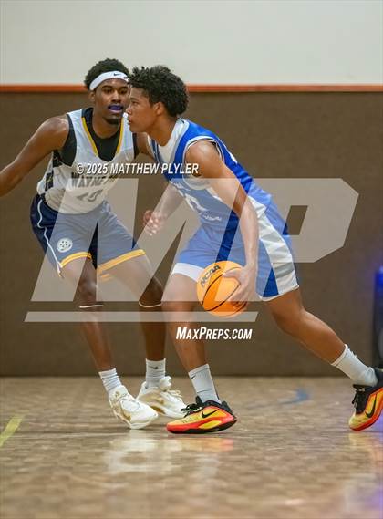 Thumbnail 1 in Wayne Preparatory Academy vs. Fayetteville Christian (Veterans Showcase 2025) photogallery.