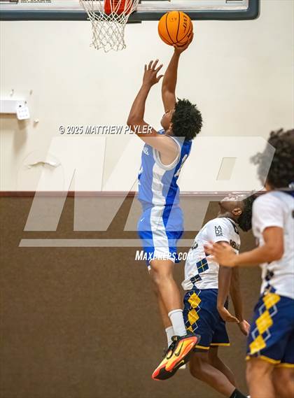 Thumbnail 2 in Wayne Preparatory Academy vs. Fayetteville Christian (Veterans Showcase 2025) photogallery.