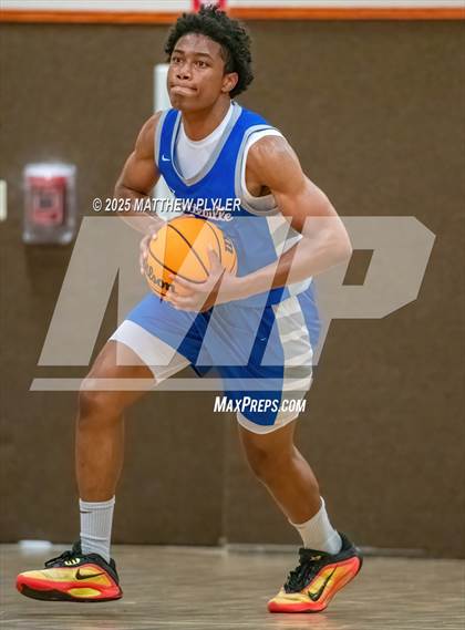 Thumbnail 2 in Wayne Preparatory Academy vs. Fayetteville Christian (Veterans Showcase 2025) photogallery.