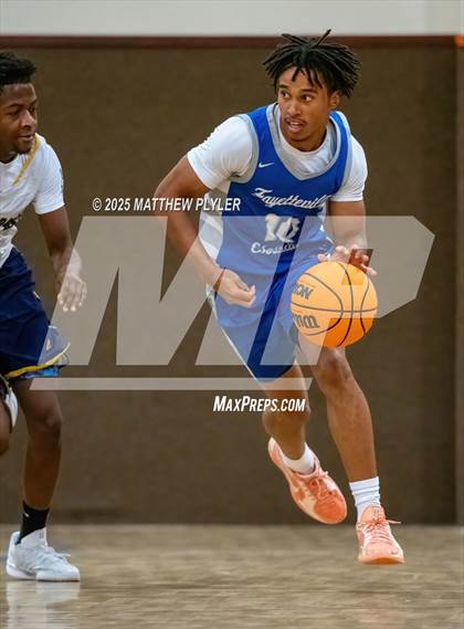 Thumbnail 2 in Wayne Preparatory Academy vs. Fayetteville Christian (Veterans Showcase 2025) photogallery.