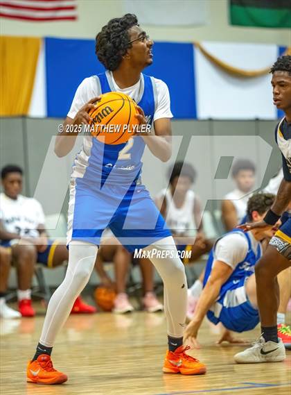 Thumbnail 1 in Wayne Preparatory Academy vs. Fayetteville Christian (Veterans Showcase 2025) photogallery.