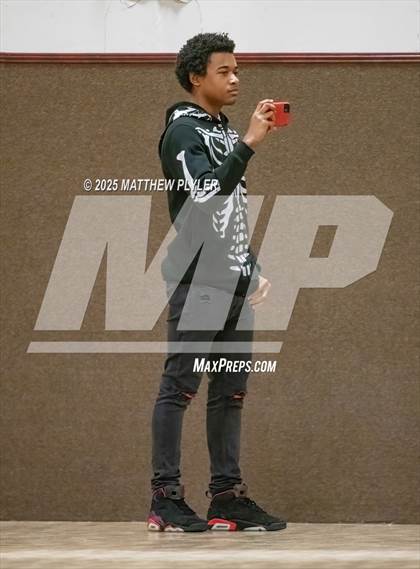 Thumbnail 1 in Wayne Preparatory Academy vs. Fayetteville Christian (Veterans Showcase 2025) photogallery.