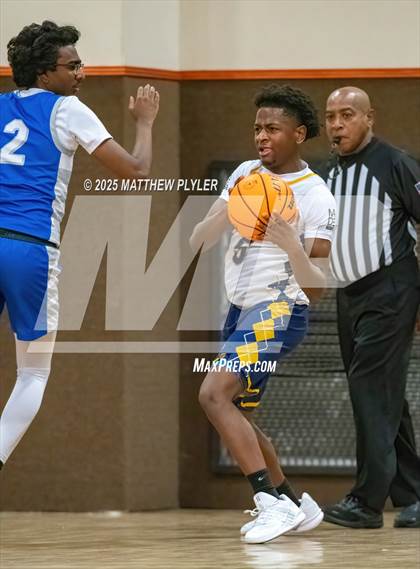 Thumbnail 3 in Wayne Preparatory Academy vs. Fayetteville Christian (Veterans Showcase 2025) photogallery.