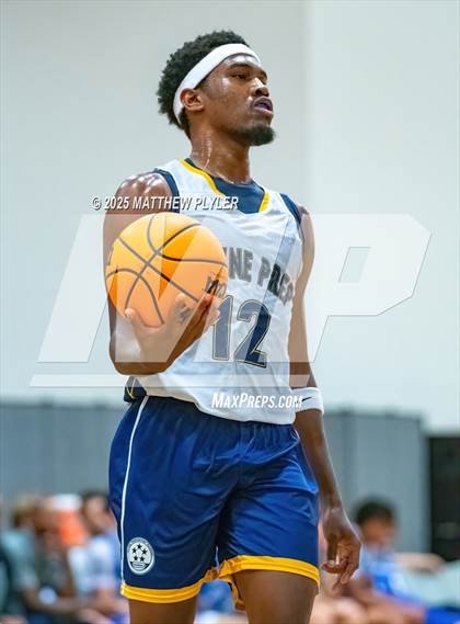 Thumbnail 3 in Wayne Preparatory Academy vs. Fayetteville Christian (Veterans Showcase 2025) photogallery.