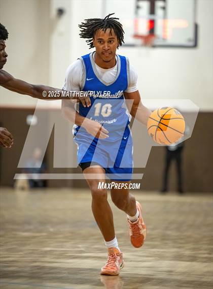 Thumbnail 3 in Wayne Preparatory Academy vs. Fayetteville Christian (Veterans Showcase 2025) photogallery.