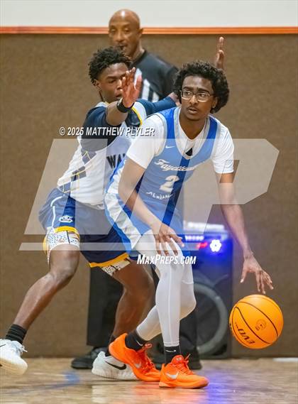 Thumbnail 1 in Wayne Preparatory Academy vs. Fayetteville Christian (Veterans Showcase 2025) photogallery.