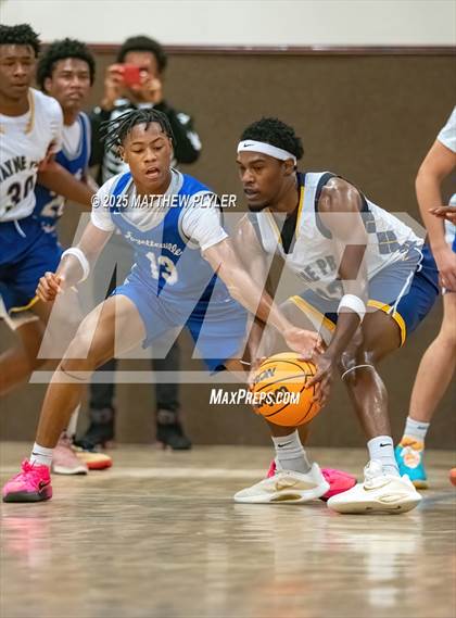 Thumbnail 1 in Wayne Preparatory Academy vs. Fayetteville Christian (Veterans Showcase 2025) photogallery.