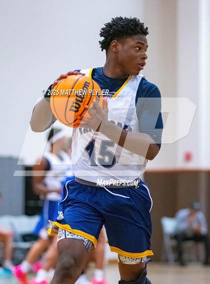 Thumbnail 3 in Wayne Preparatory Academy vs. Fayetteville Christian (Veterans Showcase 2025) photogallery.