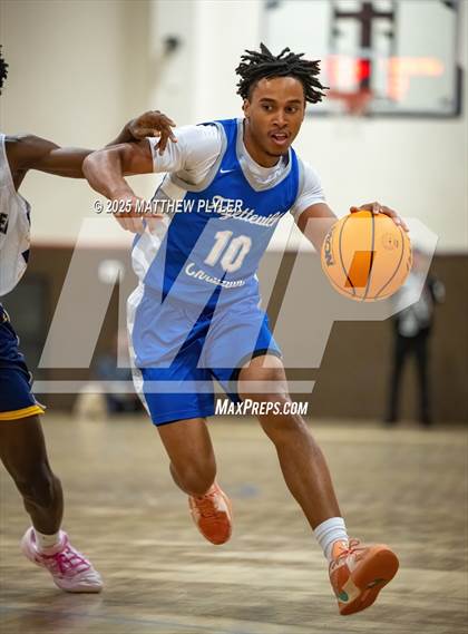 Thumbnail 3 in Wayne Preparatory Academy vs. Fayetteville Christian (Veterans Showcase 2025) photogallery.