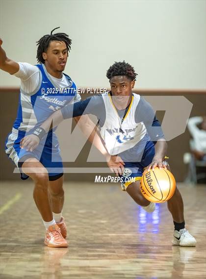 Thumbnail 1 in Wayne Preparatory Academy vs. Fayetteville Christian (Veterans Showcase 2025) photogallery.