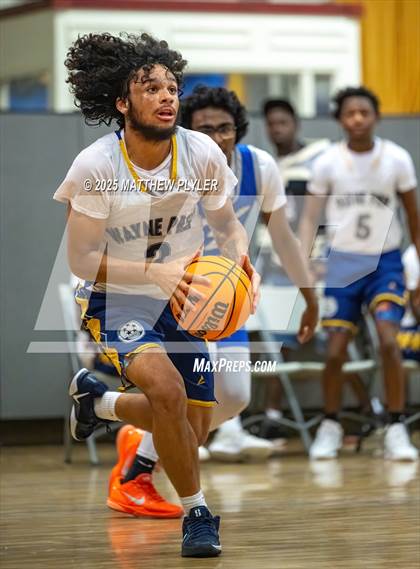 Thumbnail 2 in Wayne Preparatory Academy vs. Fayetteville Christian (Veterans Showcase 2025) photogallery.