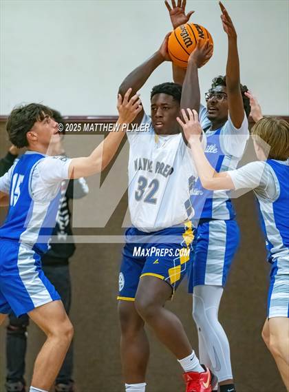 Thumbnail 3 in Wayne Preparatory Academy vs. Fayetteville Christian (Veterans Showcase 2025) photogallery.