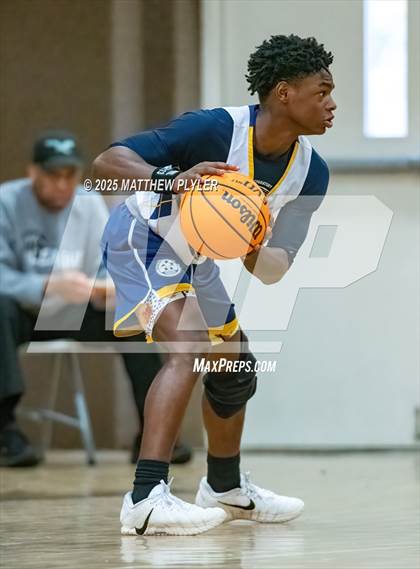 Thumbnail 2 in Wayne Preparatory Academy vs. Fayetteville Christian (Veterans Showcase 2025) photogallery.