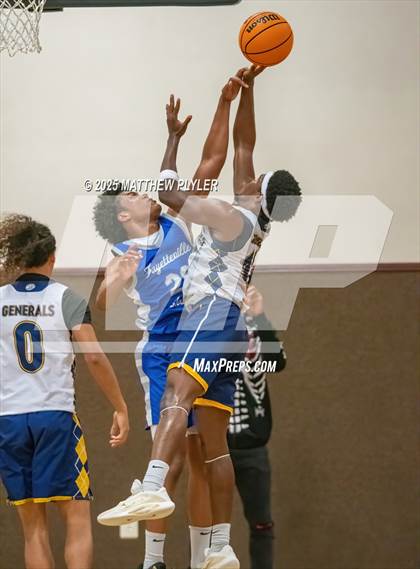 Thumbnail 2 in Wayne Preparatory Academy vs. Fayetteville Christian (Veterans Showcase 2025) photogallery.