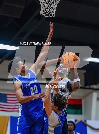 Thumbnail 3 in Wayne Preparatory Academy vs. Fayetteville Christian (Veterans Showcase 2025) photogallery.