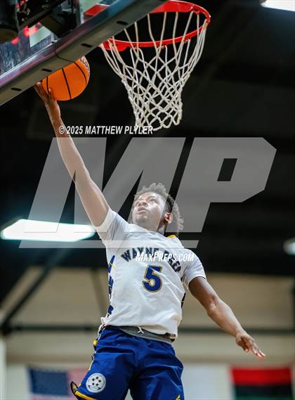 Thumbnail 1 in Wayne Preparatory Academy vs. Fayetteville Christian (Veterans Showcase 2025) photogallery.