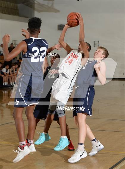 Thumbnail 1 in Pasadena vs. La Salle (La Canada Tournament) photogallery.