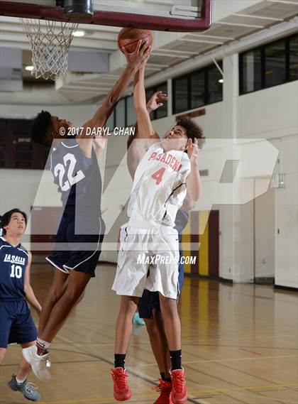 Thumbnail 3 in Pasadena vs. La Salle (La Canada Tournament) photogallery.