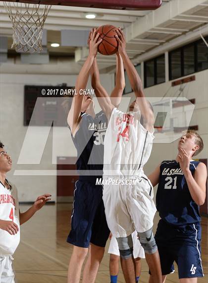 Thumbnail 1 in Pasadena vs. La Salle (La Canada Tournament) photogallery.
