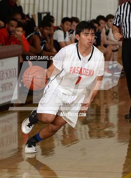 Thumbnail 3 in Pasadena vs. La Salle (La Canada Tournament) photogallery.