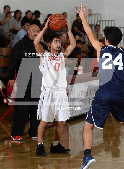 Thumbnail 1 in Pasadena vs. La Salle (La Canada Tournament) photogallery.