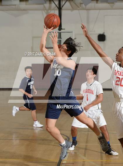 Thumbnail 1 in Pasadena vs. La Salle (La Canada Tournament) photogallery.
