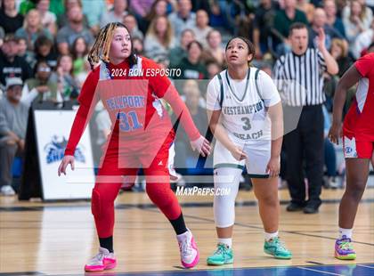 Thumbnail 3 in Westhamtpon Beach vs Bellport (NYSPHSAA Class AA Regional Semifinal) photogallery.