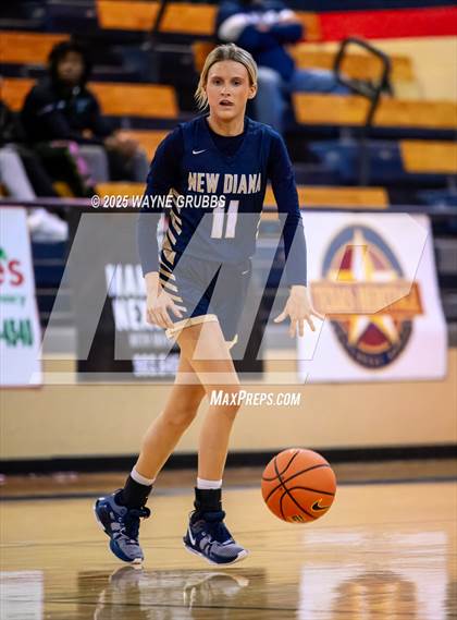 Thumbnail 2 in New Diana @ Hooks (UIL 3A D2 Basketball Bi-District) photogallery.