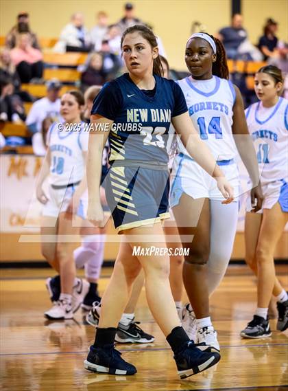 Thumbnail 1 in New Diana @ Hooks (UIL 3A D2 Basketball Bi-District) photogallery.