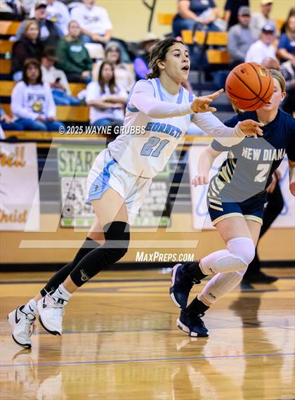 Thumbnail 2 in New Diana @ Hooks (UIL 3A D2 Basketball Bi-District) photogallery.