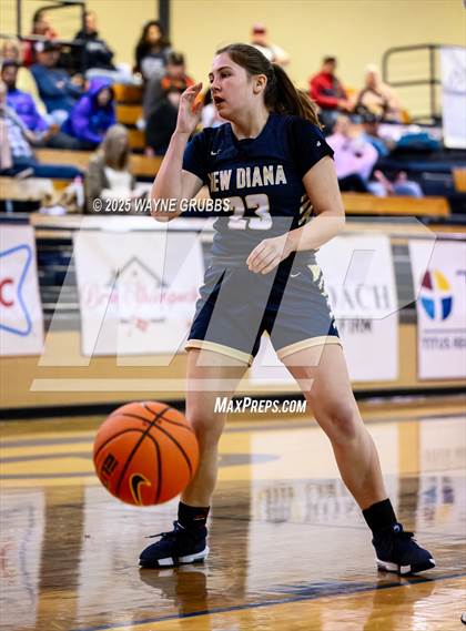 Thumbnail 1 in New Diana @ Hooks (UIL 3A D2 Basketball Bi-District) photogallery.
