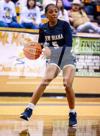 Thumbnail 2 in New Diana @ Hooks (UIL 3A D2 Basketball Bi-District) photogallery.
