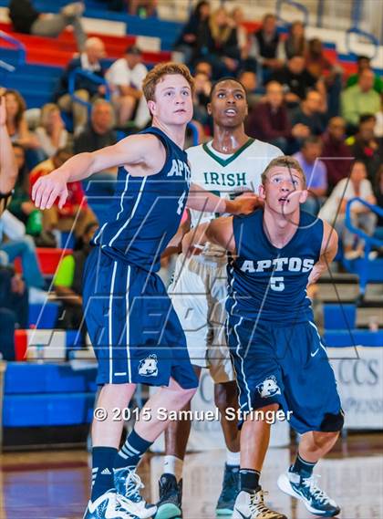 Thumbnail 2 in Aptos vs. Sacred Heart Cathedral (CIF CCS D3 Final) photogallery.