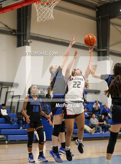 Thumbnail 2 in Mesquite vs. Salesian College Preparatory (Nike Tournament of Champions) photogallery.