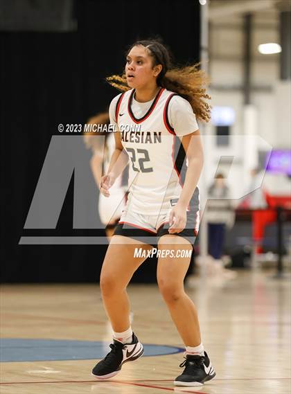 Thumbnail 2 in Mesquite vs. Salesian College Preparatory (Nike Tournament of Champions) photogallery.