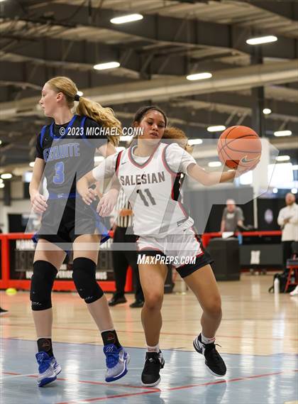 Thumbnail 3 in Mesquite vs. Salesian College Preparatory (Nike Tournament of Champions) photogallery.