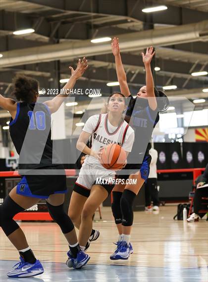 Thumbnail 3 in Mesquite vs. Salesian College Preparatory (Nike Tournament of Champions) photogallery.