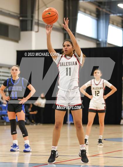 Thumbnail 3 in Mesquite vs. Salesian College Preparatory (Nike Tournament of Champions) photogallery.