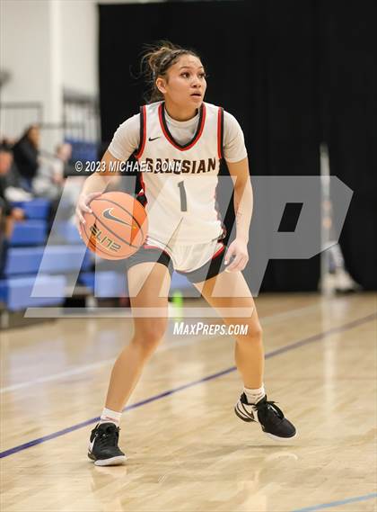 Thumbnail 3 in Mesquite vs. Salesian College Preparatory (Nike Tournament of Champions) photogallery.