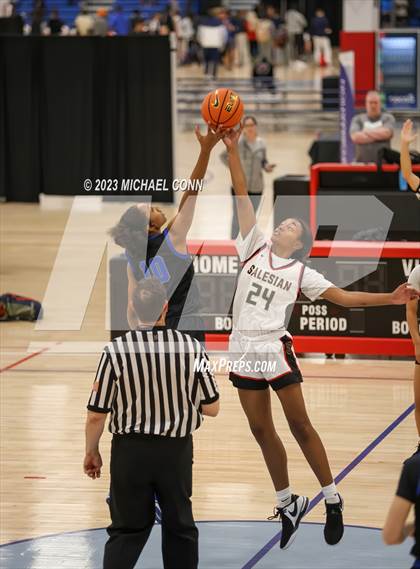 Thumbnail 1 in Mesquite vs. Salesian College Preparatory (Nike Tournament of Champions) photogallery.