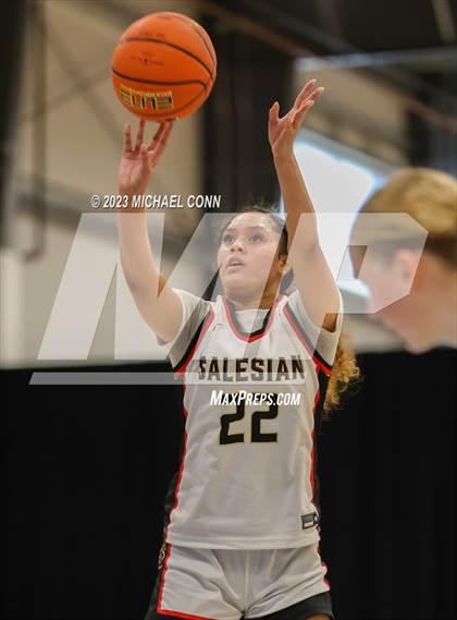 Thumbnail 2 in Mesquite vs. Salesian College Preparatory (Nike Tournament of Champions) photogallery.