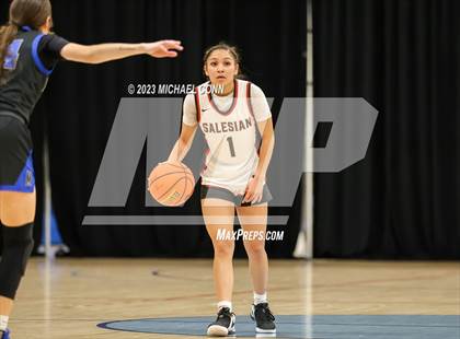Thumbnail 2 in Mesquite vs. Salesian College Preparatory (Nike Tournament of Champions) photogallery.