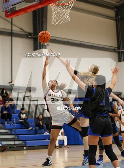 Thumbnail 2 in Mesquite vs. Salesian College Preparatory (Nike Tournament of Champions) photogallery.