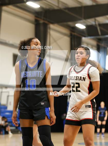 Thumbnail 1 in Mesquite vs. Salesian College Preparatory (Nike Tournament of Champions) photogallery.