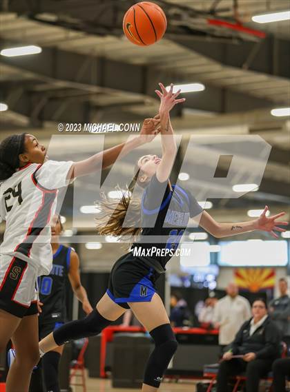 Thumbnail 2 in Mesquite vs. Salesian College Preparatory (Nike Tournament of Champions) photogallery.