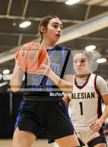 Thumbnail 3 in Mesquite vs. Salesian College Preparatory (Nike Tournament of Champions) photogallery.