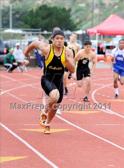 Thumbnail 2 in Santa Barbara Easter Relays (Boys Track Events) photogallery.