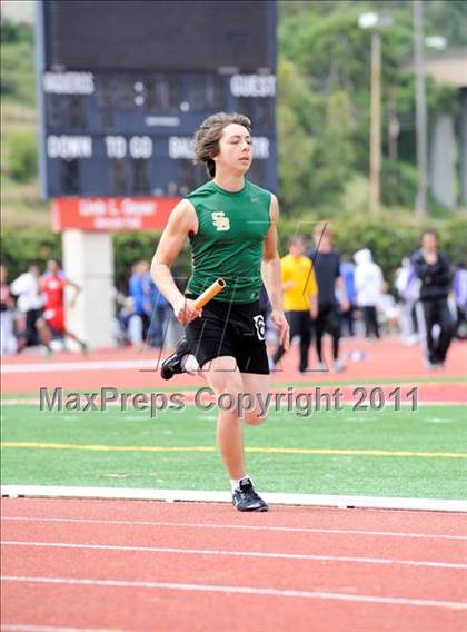 Thumbnail 1 in Santa Barbara Easter Relays (Boys Track Events) photogallery.