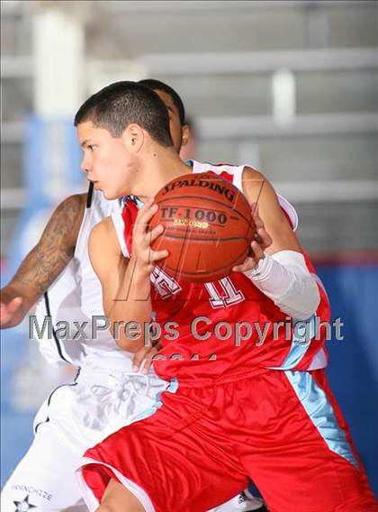 Thumbnail 3 in Christian Life Center vs. Antonian Prep (Metroplex Thanksgiving Hoopfest) photogallery.